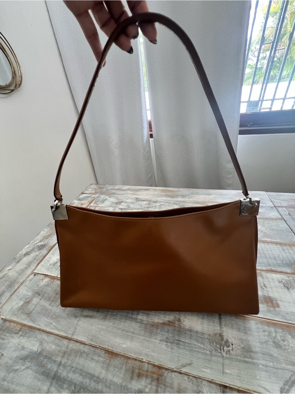 Classic Brown Shoulder Bag